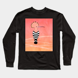 Hoopoe (Upupa epops) Long Sleeve T-Shirt